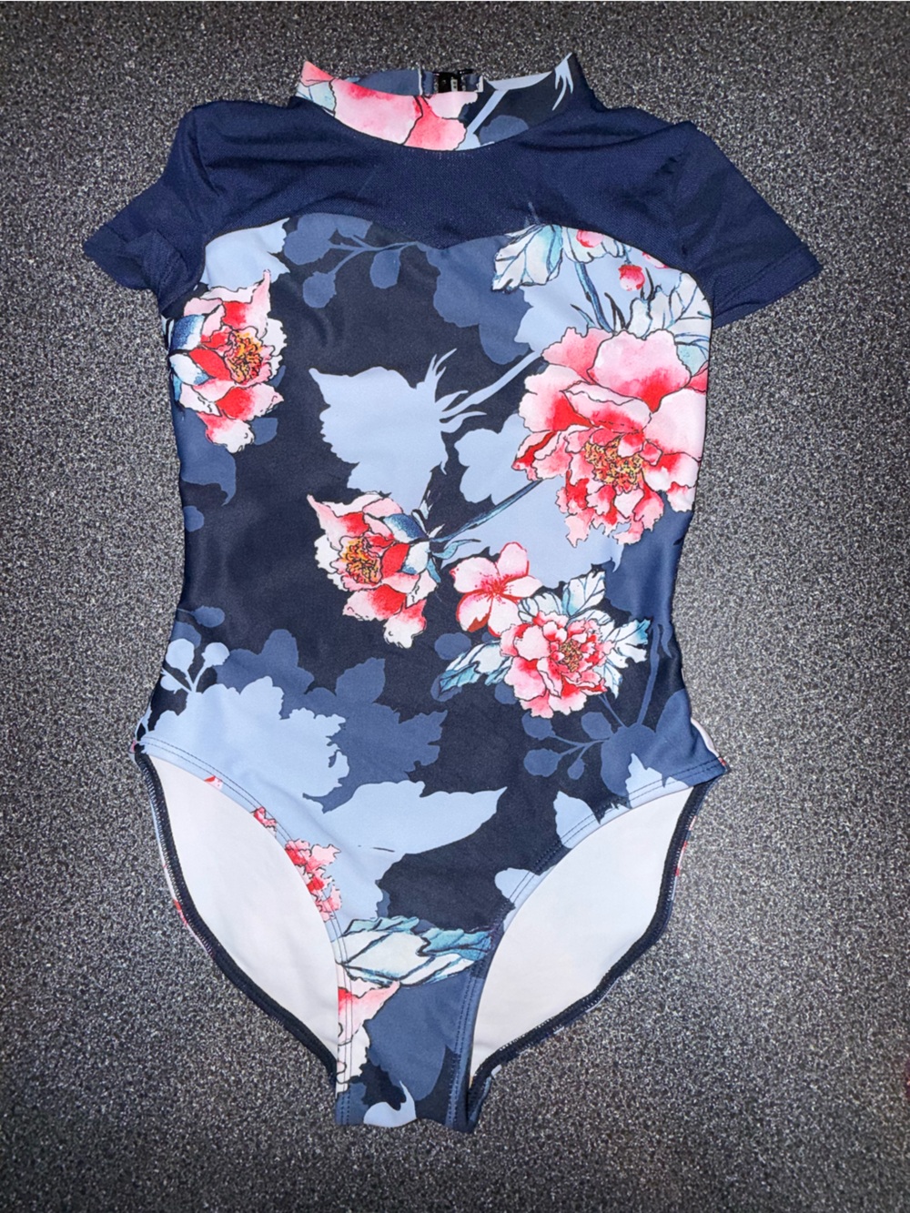Chic Ballet Floral Dance Leotard Size Child Large
